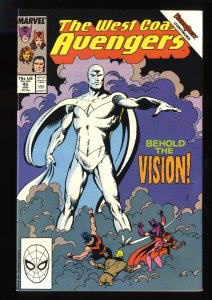 West Coast Avengers #45 NM- 9.2 1st White Vision!