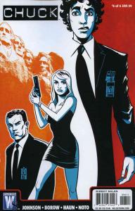 Chuck #6 VF ; WildStorm | based on NBC TV series Mount Rushmore Cover
