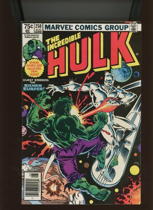 (1980) The Incredible Hulk #250: BRONZE AGE! KEY! 1ST APPEARANCES! (8.5/9.0)