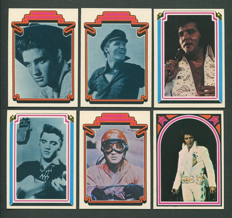 1977 Donruss Elvis Presley Ccard Set NM