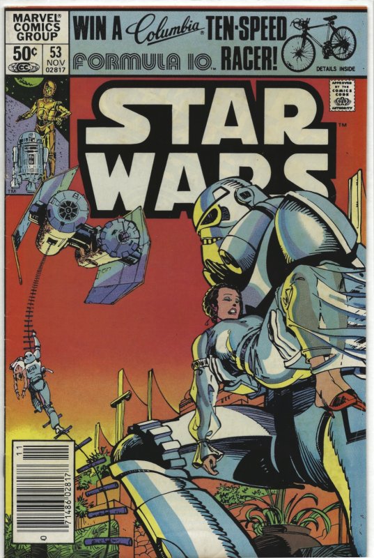 Star Wars (1977) #53 Newstand Edition