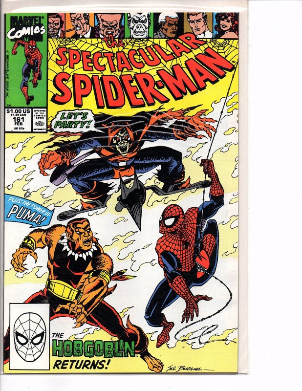 Marvel Comics The Spectacular Spider-Man #161 Sal Buscema Art Hobgoblin