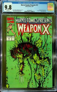 Marvel Comics Presents #73 (1991) - CGC 9.8 - Cert#4007869025
