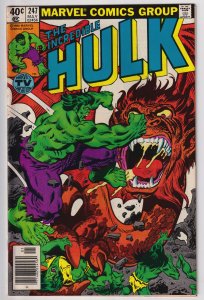 The Incredible Hulk #247 (1980) Hulk