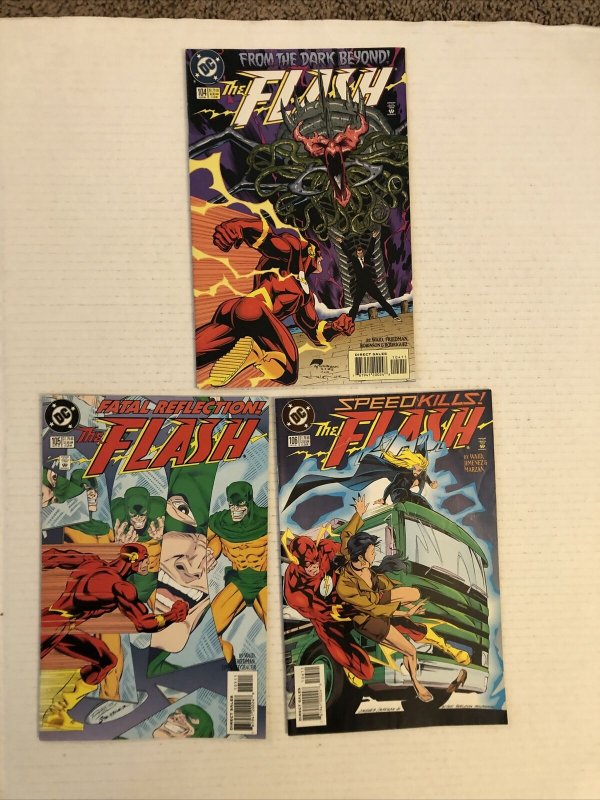 Flash #100 - 106 Lot Of 7