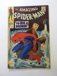 The Amazing Spider-Man #52 (1967) FR/GD condition piece missing ad page