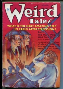 Weird Tales-4/1935-pulp fiction-Brundage-Wandrei-Binder-Kline-GOOD/VG