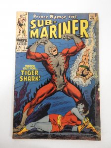 Sub-Mariner #5 (1968) GD+ Condition tape along bottom and right side