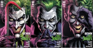 (2020) BATMAN THREE JOKERS #1-3 VARIANT COVER A SET! #1-3