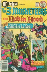 DC Special #23 FAIR ; DC | low grade comic 3 Musketeers Robin Hood