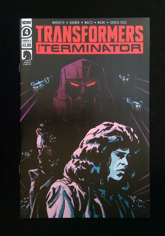 Transformers Vs. The Terminator #4  Idw Comics 2020 Vf/Nm