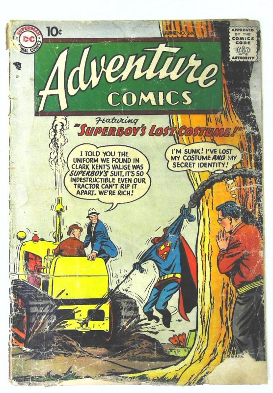 Adventure Comics (1938 series)  #249, Fair+ (Actual scan)