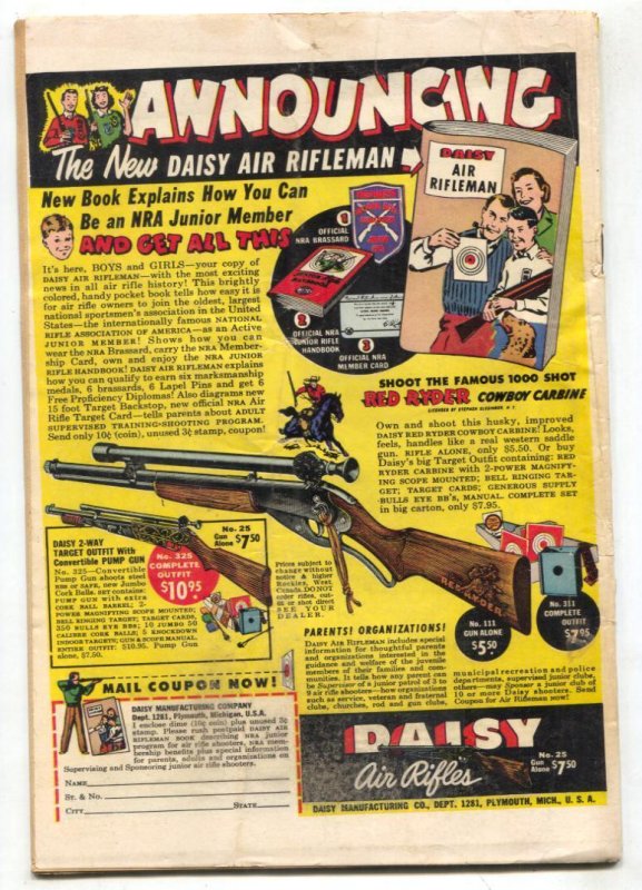 Master #125  1951 - Fawcett  -VG - Comic Book