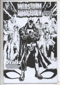 WILDSTORM ARMEGEDDON / AUTHORITY PRIME Preview, NM, 2007, Darick Robertson, SDCC