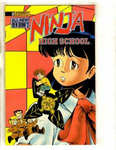 9 Ninja High School Eternity Comics # 7 8 9 10 11 12(2) 13 14 Jeremy Feeple JF8