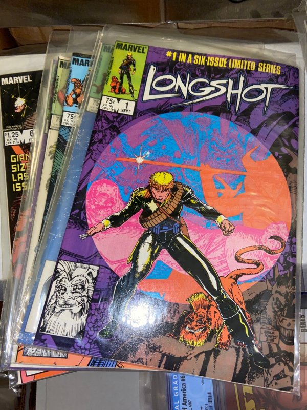 Longshot (1985) Lot - Complete Mini Series Set w/#s 1-5, 1st Limited Series