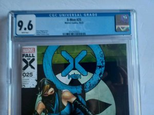 X-Men #25 Cassara Cover - 2023 - CGC 9.6