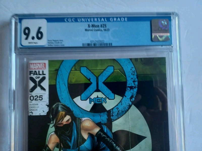 X-Men #25 Cassara Cover - 2023 - CGC 9.6