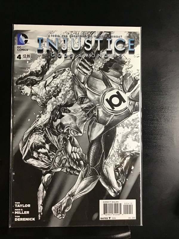 Injustice Gods Among Us #4B (Jul 2013, DC) 2nd Printing VF