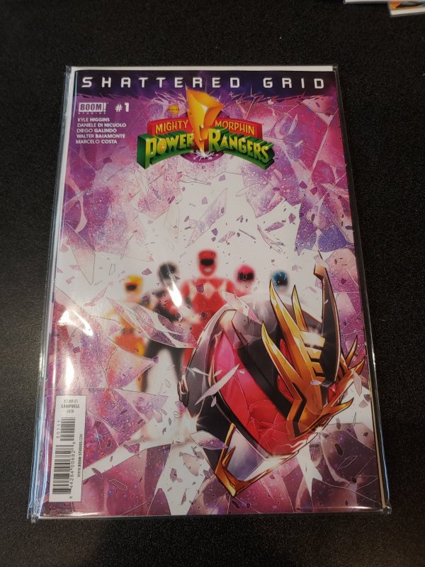 MIGHTY MORPHIN POWER RANGERS #1 SHATTERED GRID