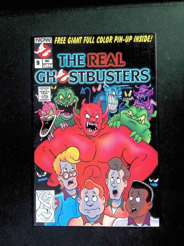 Real Ghostbusters #9  Now Comics 1989 VF+