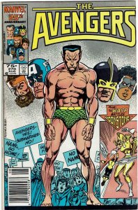 Avengers #270 (1963 v1) Black Knight Namor Newsstand VF+