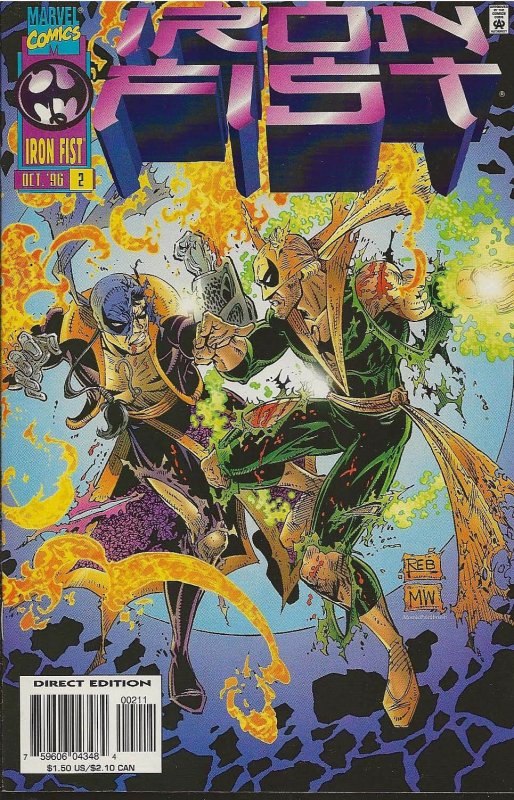 Iron Fist #2 (1996) - NM