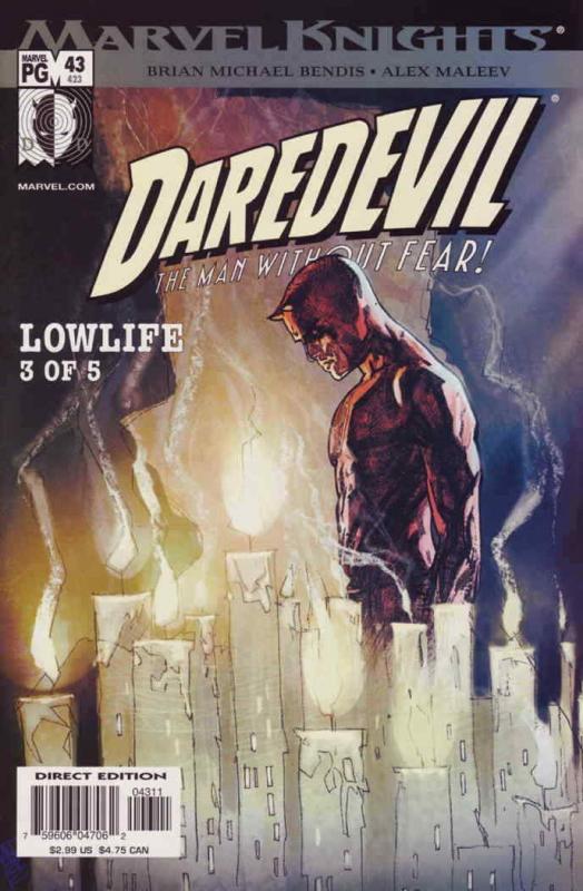 Daredevil (Vol. 2) #43 FN; Marvel | save on shipping - details inside