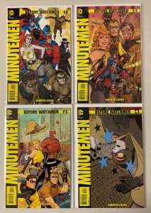 Before Watchmen Minutemen set:#1-6 2 Variants 8.0 VF (2012-13)