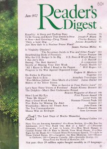 Reader's Digest, The #602 FN ; R.D. | June 1972 How Safe is Nuclear Power Plant