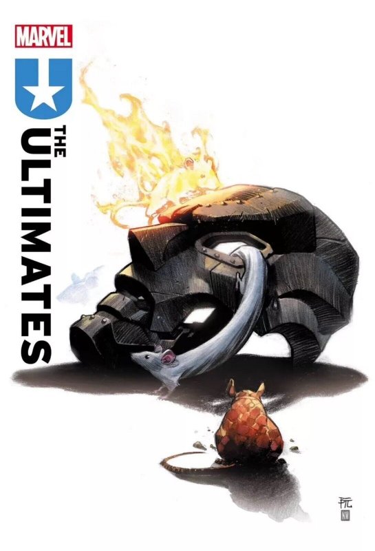 ??? [4 Pack] ULTIMATES #4 Lee Variant -TONY STARK IS DOOM! PRE ??