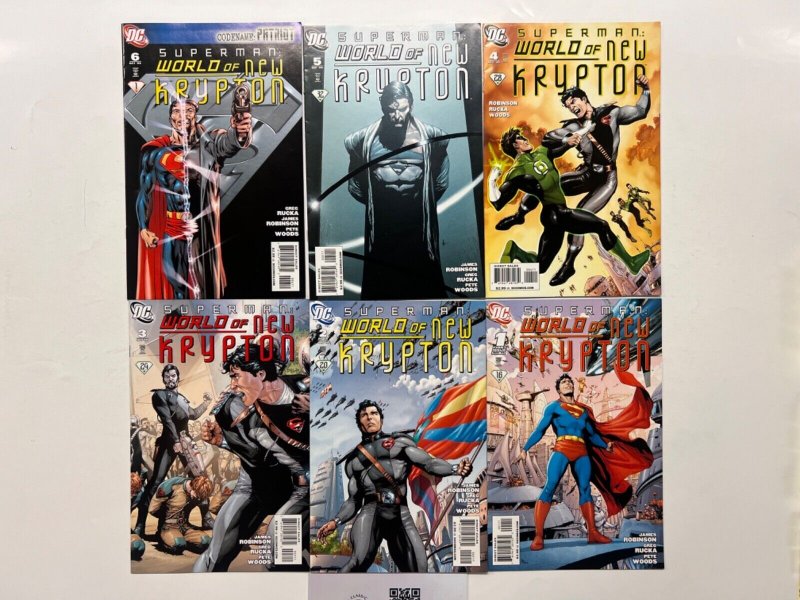 6 Superman DC Comic Books # 1 2 3 4 5 6 Batman Wonder Woman Robin Flash 26 JS45