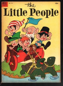 Little People-Four Color Comics #573 1954-Dell--Turtle cover-Walt Scott-Golf ...