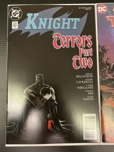 KNIGHT TERRORS #2 CVR A + E 1:25 JEFF SPOKES CARDSTOCK SET IN-HAND PROSHIPPER