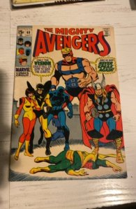 The Avengers #68 (1969)the vision falls some tanning