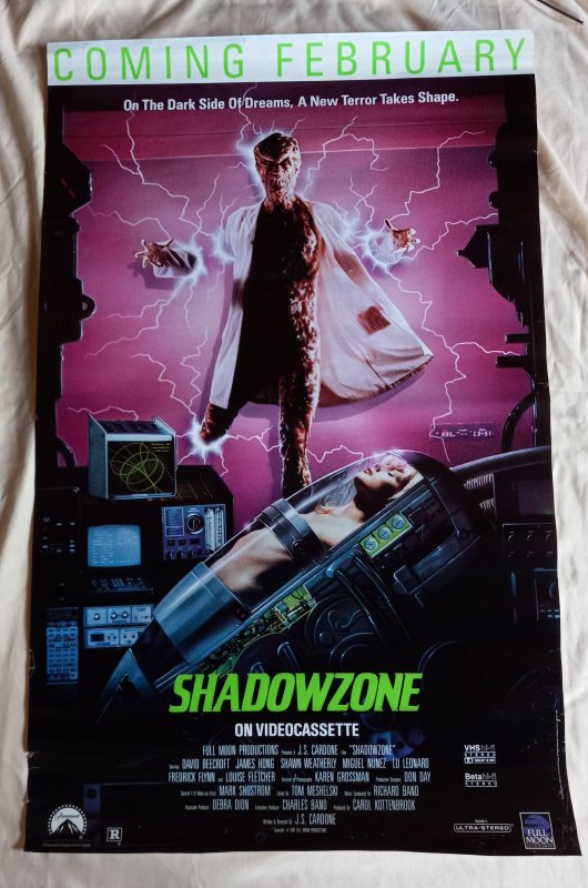 SHADOW ZONE: Promotional movie poster (1989)