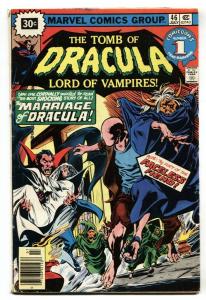 TOMB OF DRACULA #46 Rare 30 cent variant-MARVEL-HORROR 