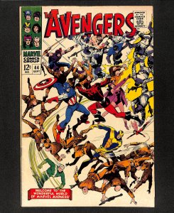 Avengers #44 Origin Black Widow! 2nd Red Guardian!