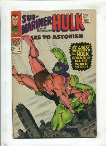 Tales to Astonish #87 - The Secret of Hulk Revealed (4.5/5.0) 1967