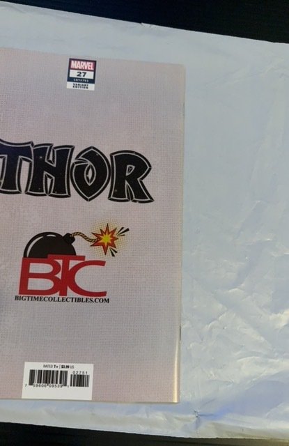 Thor #27 Suayan Virgin Cover (2022) venom/Thor