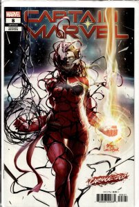 Captain Marvel #8 Lee Cover (2019) Captain Marvel [Key Issue]