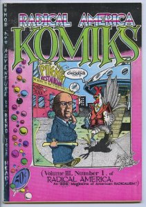 RADICAL AMERICA KOMIKS nn  - 4.0, OW - Comix - 1st printing