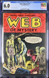 Web of Mystery #27 CGC 6.0 Fine.