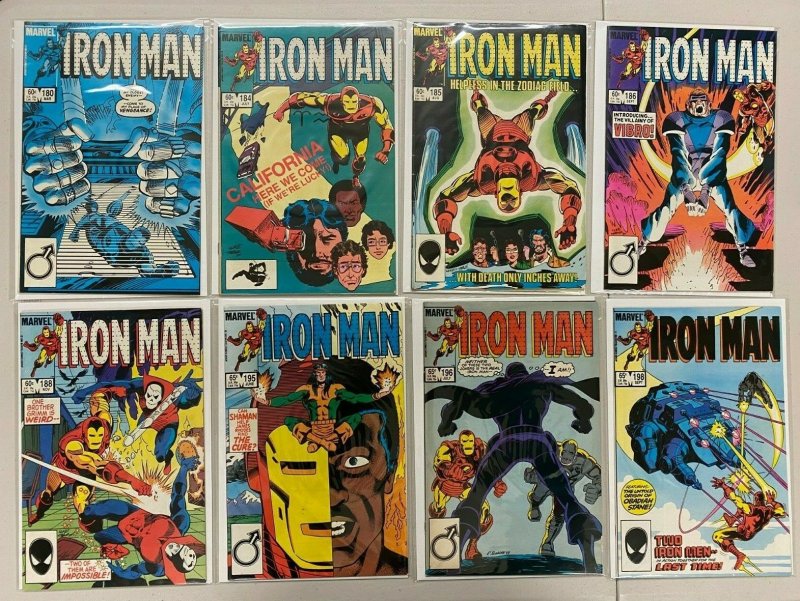 Copper Age Iron Man 16 diff from: #151 - 198 avg 6.0 FN (1981 - 85)