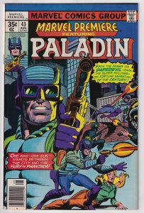 Marvel Premiere #43 (1978) Paladin