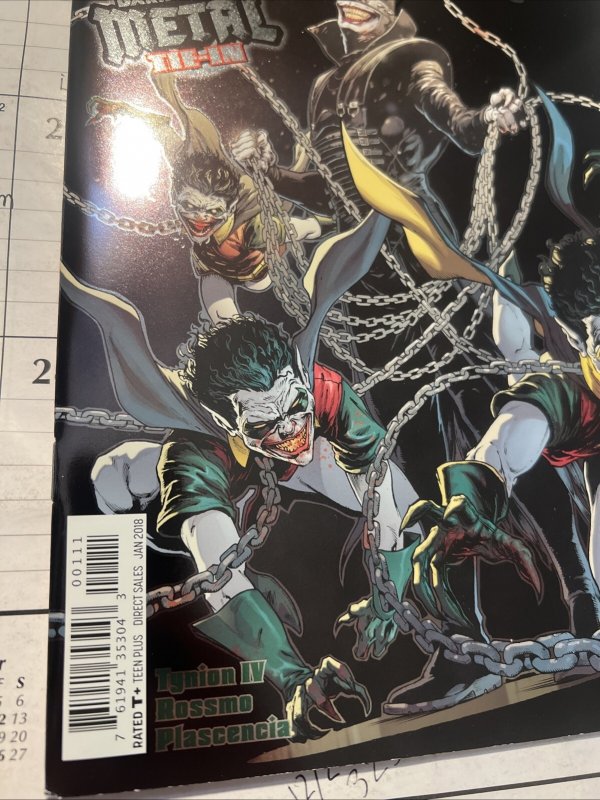 Batman Who Laughs #1 (Jan 2018, DC Comics) Dark Nights Metal Tie In First Print