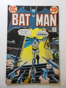 Batman #249 (1973) FN- Condition! moisture stain