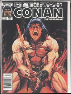 The Savage Sword of Conan #159 (1989) Conan