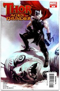 THOR: AGES OF THUNDER #1 (June 2008) & REIGN OF BLOOD #1(Aug 2008) Painted Story