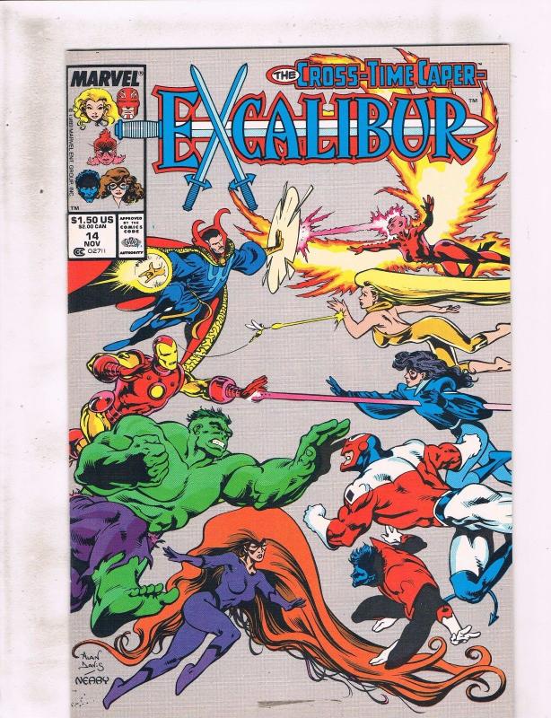 10 Excalibur Marvel Comic Books # 11 12 13 14 15 16 17 18 19 20 Wolverine J204